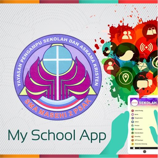 School App SMA Masehi PSAK  Icon