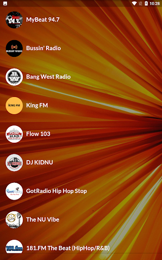 Hip Hop Radio Screen 2