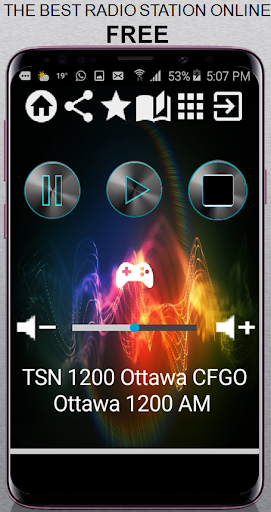 Android application TSN 1200 Ottawa CFGO Ottawa 12 screenshort