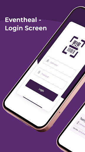 Android application Eventheal screenshort