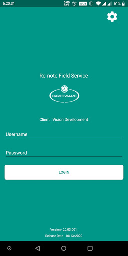 Android application S2K Remote Field Service screenshort