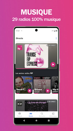Radio France : radios, podcast screenshot