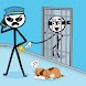Stickman IQ Troll Robber Games - Androidアプリ