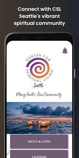 Android application Center for Spiritual Living SE screenshort