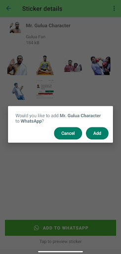 Mr Gulua WP Stickers Screen 3