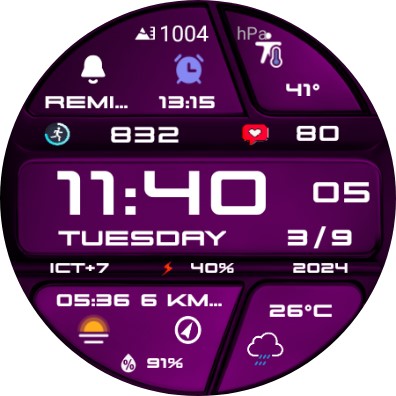 N-SPORT581 Color Digital Watch screenshot 11