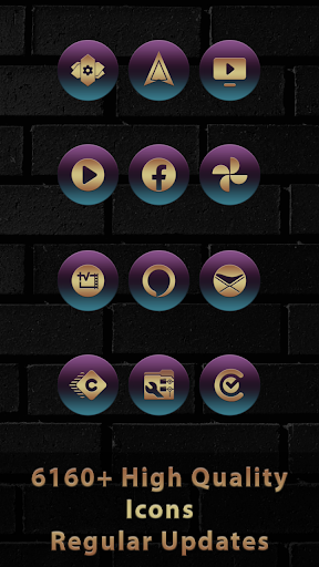 Screenshot of Precious Gold Icons