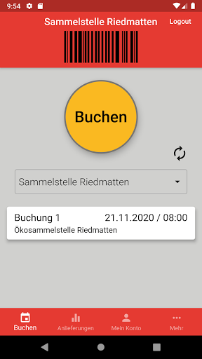 Sammelstelle Riedmatten Screen 2