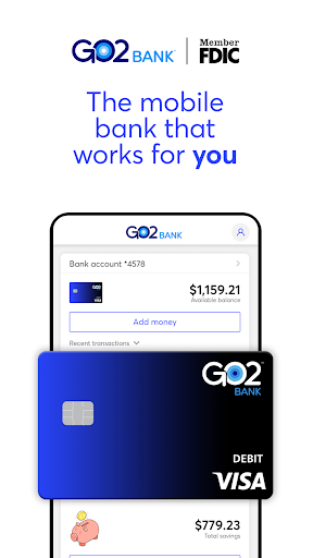 Screenshot of GO2bank: Mobile banking