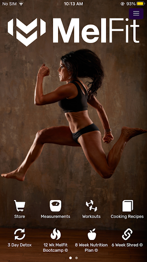 Android application MelFit screenshort