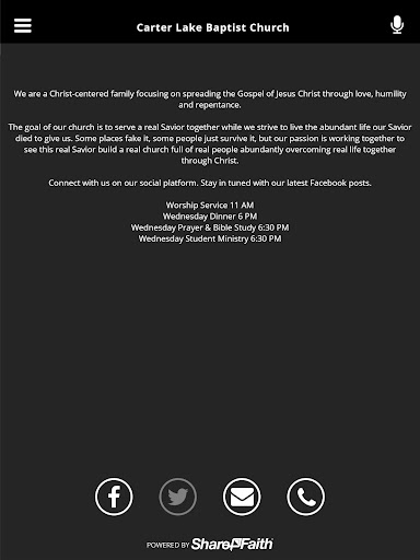 Carter Lake Baptist Church