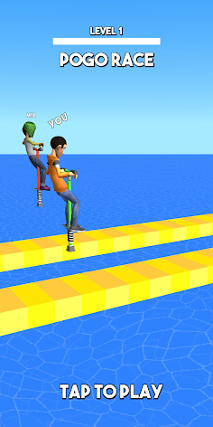 Pogo Race 3D - Screenshot 2
