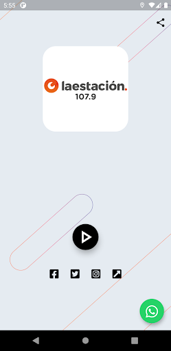 Android application La Estacion FM 107.9 screenshort