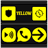 Yellow and Black Icon Pack