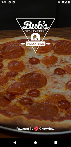 Android application Bub's Stone-Fired Pizza Bar screenshort