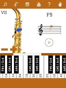 Captura 13 3D Saxofón Notas - Como Tocar android