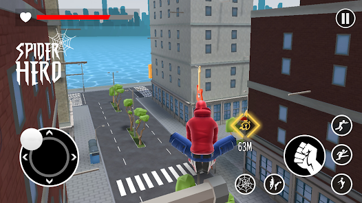 Spider Hero 3D: Fighting Game 1.0.0 APK + Мод (Unlimited money) за Android
