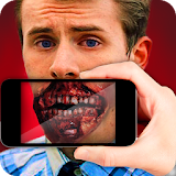 Zombie Face Funny Photo icon