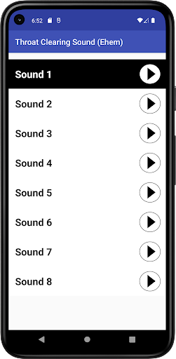 Throat Clearing Sound (Ehem) Screen 2