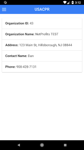 USACPR Emergency Personnel Screen 3