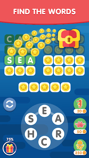 Word Search Sea: Word Puzzle screenshot 1