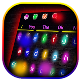 Sparkle Neon Lights  Keyboard Theme icon