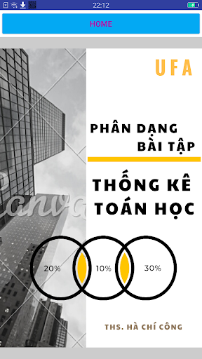 Bài tập Thống kê toán Screen 2