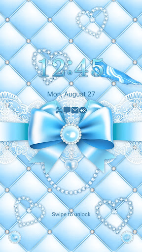 Winter Blue Cushion- Wallpaper Screen 2