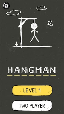 #2. Hangman Words: 2 Player Games (Android) By: Warm Word