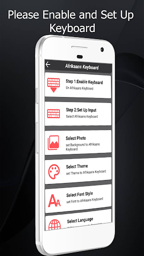Afrikaans Keyboard Screen 2