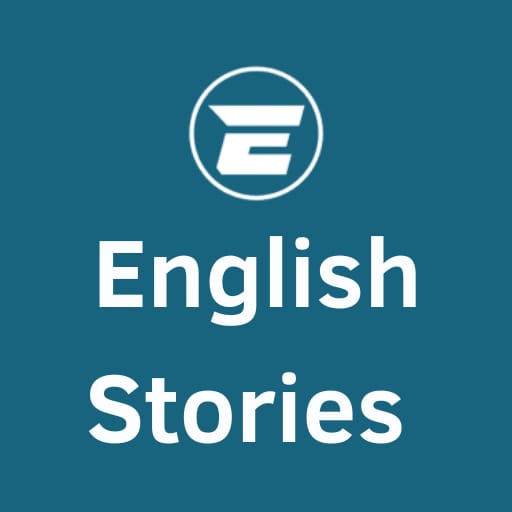 Learn English through stories logo