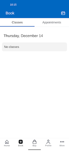 FitPro Personal Training Screen 2