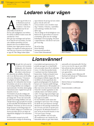 LION Magazine Sverige Screen 3