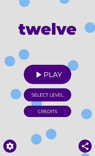 Android application twelve - a puzzle game screenshort