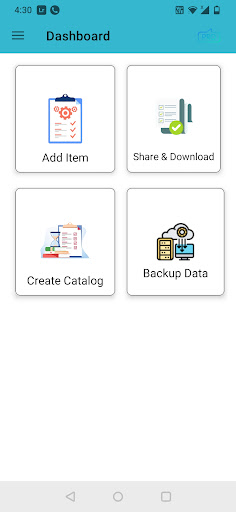 Android application CollectorBox screenshort