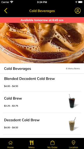 Kups Coffee & Ice Cream Screen 3