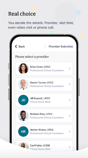 TimelyCare Health & Well-being Screen 2