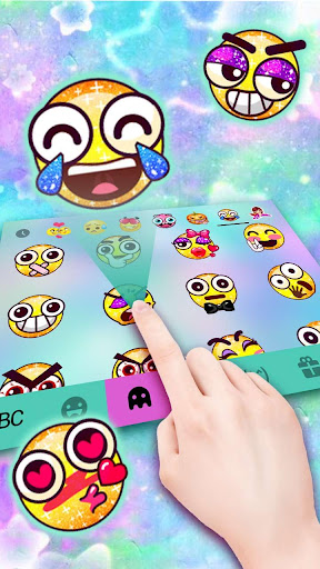 Pastel Galaxy Colors Theme Screen 3