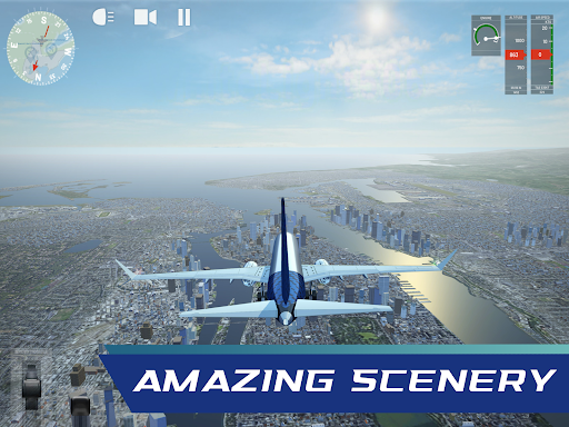 Flight Simulator Online APK v0.19.0 MOD (Unlocked All Plane) Gallery 9