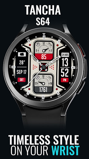 Android application Tancha S64 Hybrid Watch Face screenshort