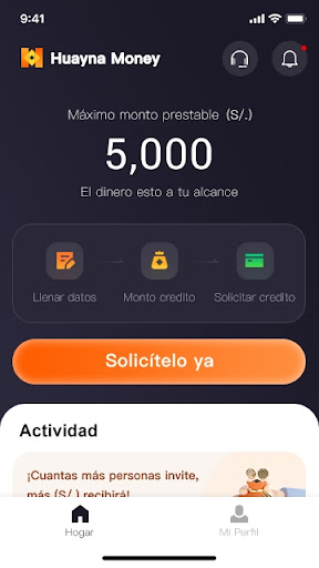 Huayna Money - Préstamo Rápido Screenshot 2 - AppWisp.com