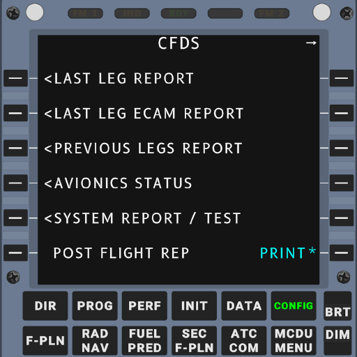 A320 CFDS Maintenance Trainer