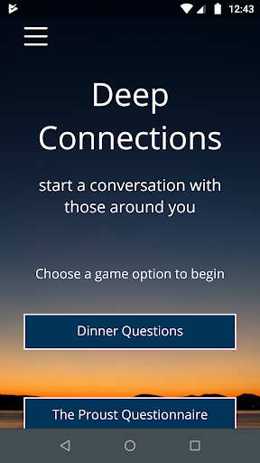 Android application Deep Connections screenshort