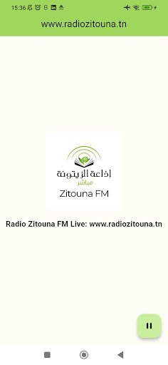 Android application Radio FM Zitouna screenshort