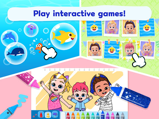 Screenshot of Pinkfong Baby Shark: Kid Games