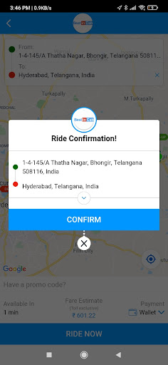 Best in Cab Rider Screen 3