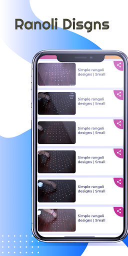 Rangoli Designs Video App Screen 2