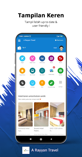 Android application A Rayyan Travel screenshort