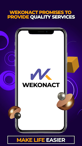 Android application WeKonact Oman screenshort