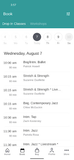 Harbour Dance Centre Screen 2